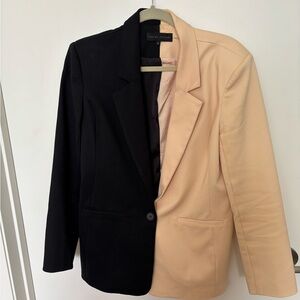 Black and Cream Blazer